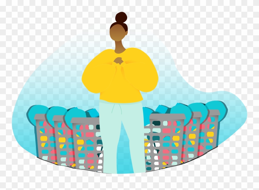 Full Hamper - Illustration Clipart