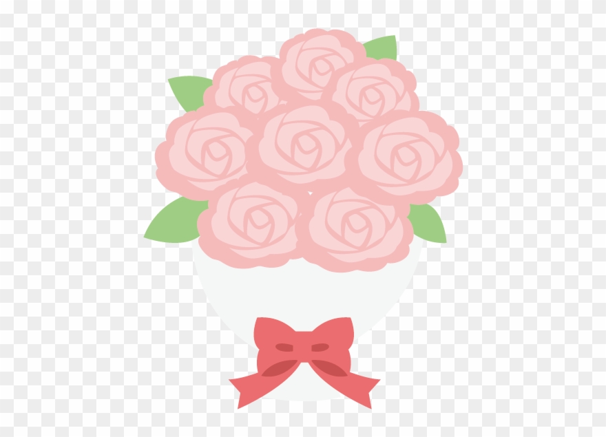 Marriage Wedding Hand - باقة ورد كرتونية Clipart
