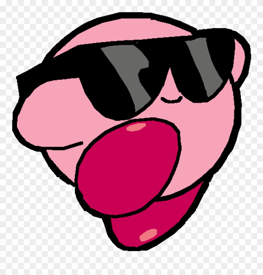 Smug Kirby - Crypto Kirby Clipart