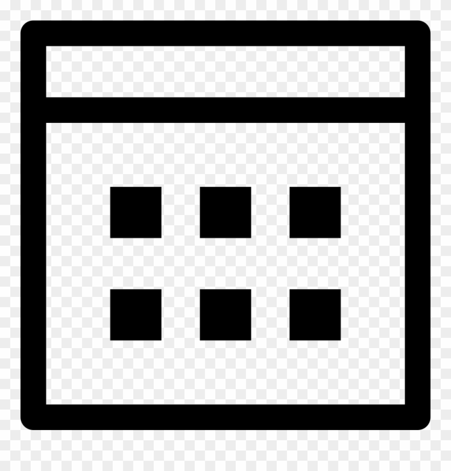 Weekly Calendar Svg Png Icon Free Download - Week Clipart