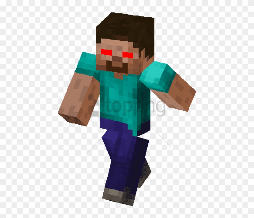 Free Png Minecraft Funny Steve Skin Png Image With - Herobrine Skin From Fallen Kingdom Clipart