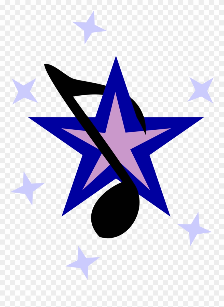 Mlp Music Cutie Mark Star - Mlp Music Cutie Mark Clipart