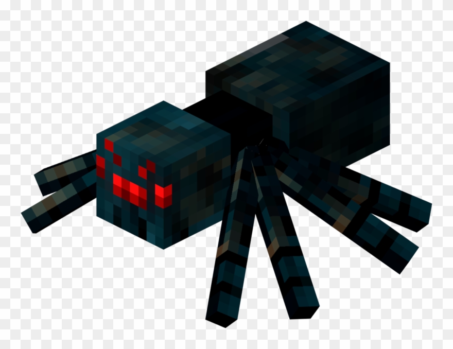 Bilderesultat For Minecraft Clipart - Minecraft Cave Spider - Png Download
