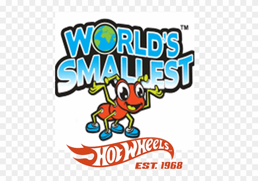 World's Smallest Hot Wheels - Cartoon Clipart