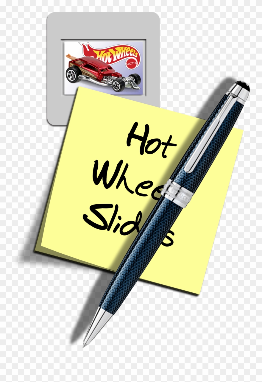 Hot Wheels Slides - Calligraphy Clipart