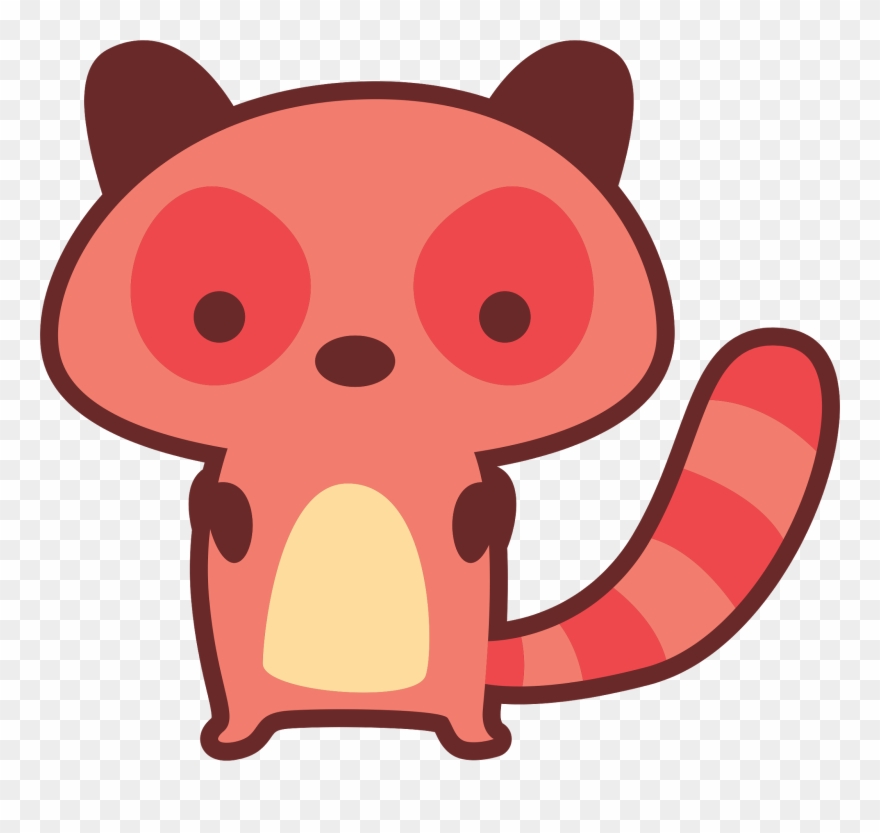 Contributor's Lavarmsg/vecteezy - Com - Cute Racoon Cartoon Clipart