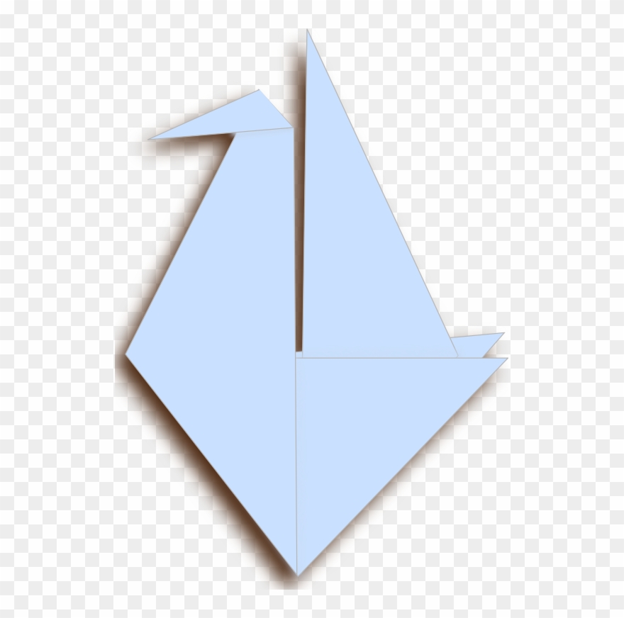 Twitter Bird Tweet Tweet 14 555px - Origami Paper Clipart