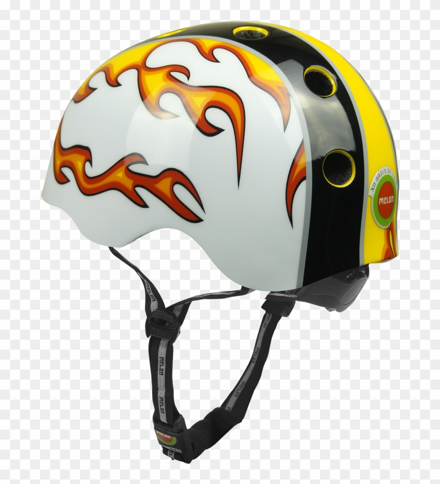 I Love My Melon - Bicycle Helmet Clipart