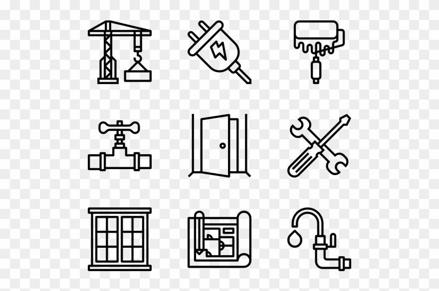 Construction - Holiday Icon Png Transparent Clipart