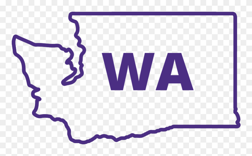 Download Residency Washington State Outline Png Clipart (4122386