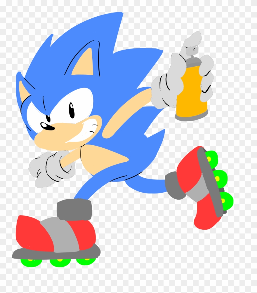 Some Jet Set Sonics One Transparent, One With - Cartoon Clipart