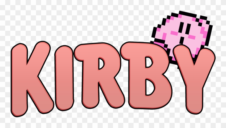 The Game's Logo - 8 Bit Kirby Sprites Clipart