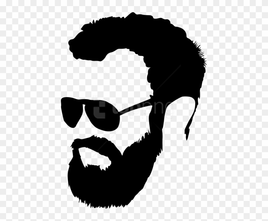 Free Png Hipster With Sunglasses Silhouette Png - Hipster Png Clipart