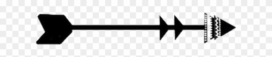 #flecha #tumblr #blackandwhite #png #cool #hipster - Flecha Png Clipart