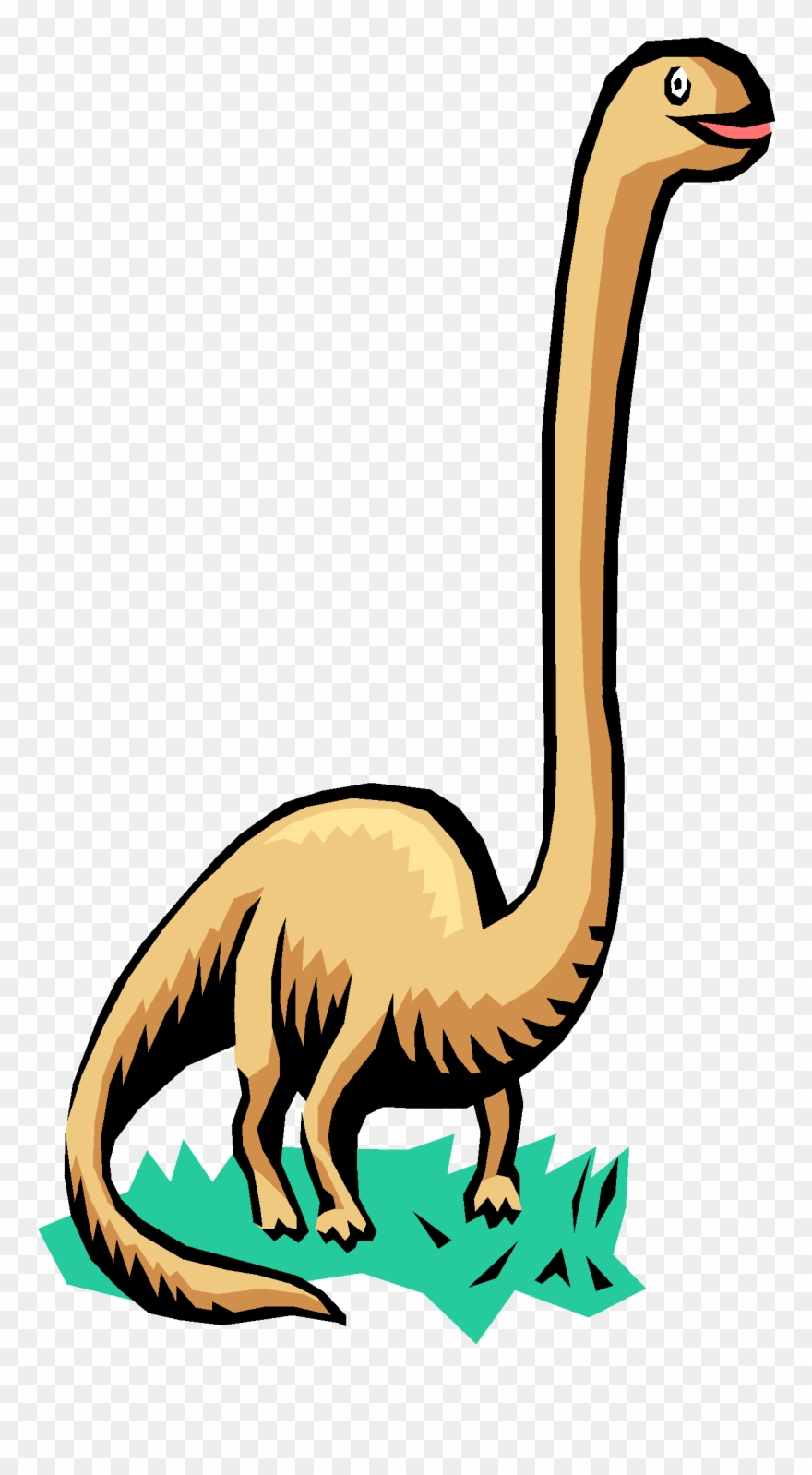 Este Dinosaurio Es El Menos Feroz Del Mundo - Brontosaurus Clipart