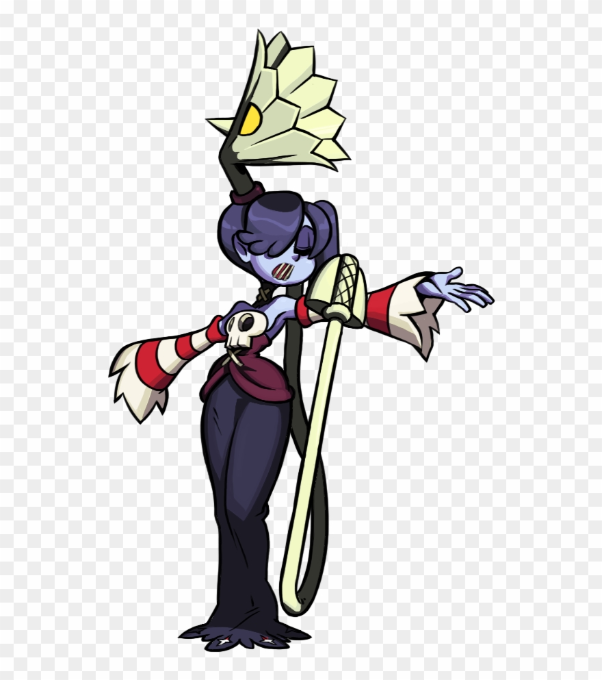 The Skullgirls Sprite Of The Day Is - Skullgirls Squigly Clipart