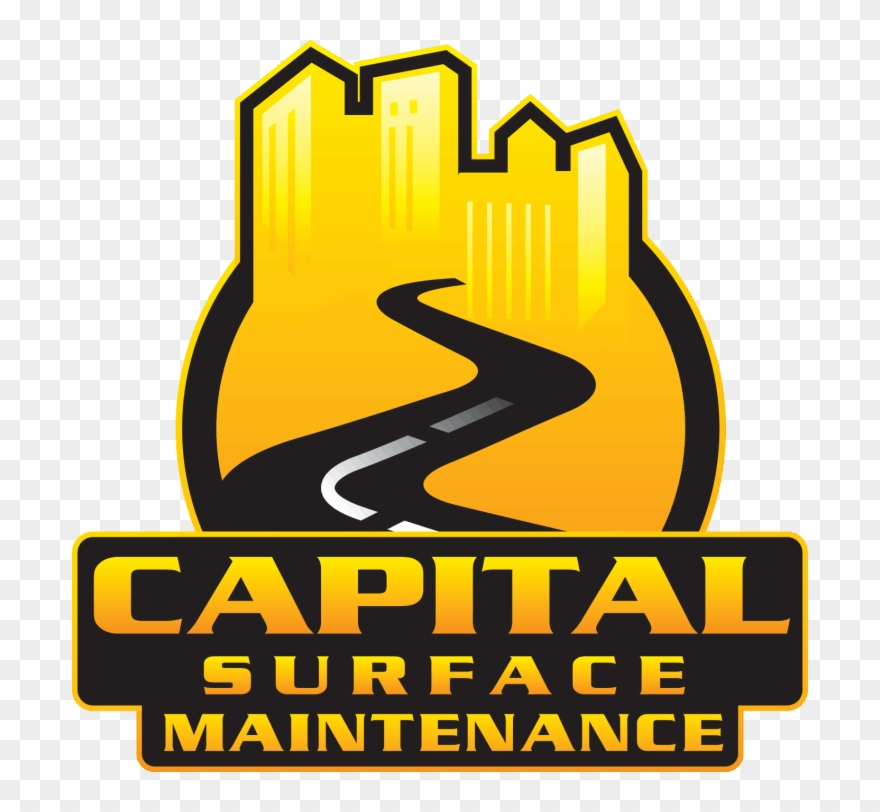 Capital Surface Maintenance Is A Co-owned Asphalt Maintenance - Graphic Design Clipart
