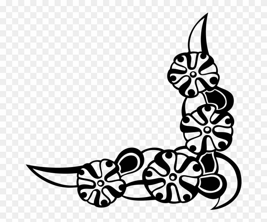 Ornamental Vintage Corner Clipart