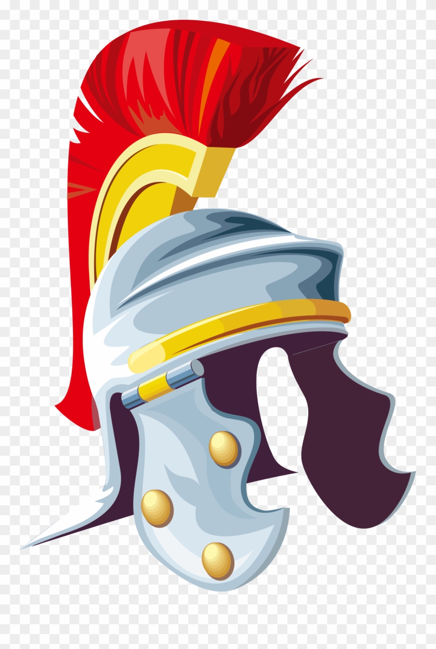 Helmet Warrior Clip Art - Casco Guerrero Png Transparent Png