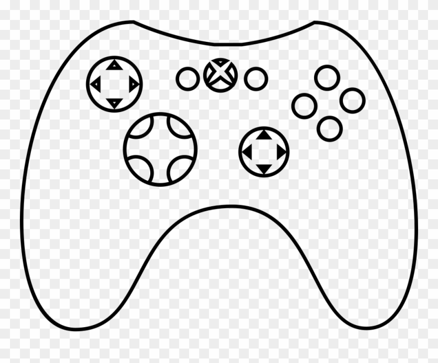 Xbox Gamepad Comments Clipart