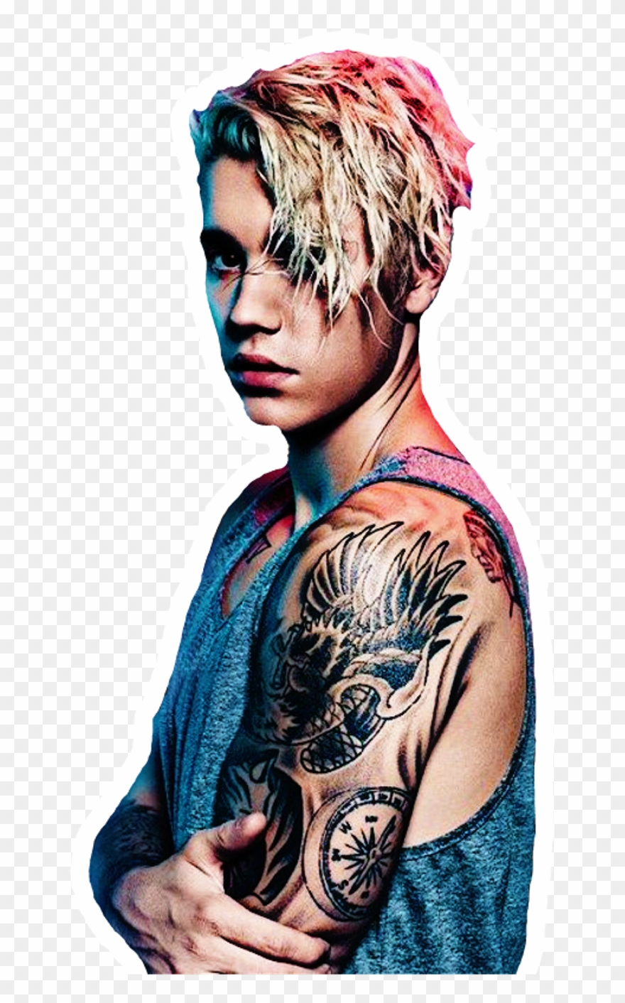 Justin Sticker - Justin Bieber Pic Hd 2016 Clipart