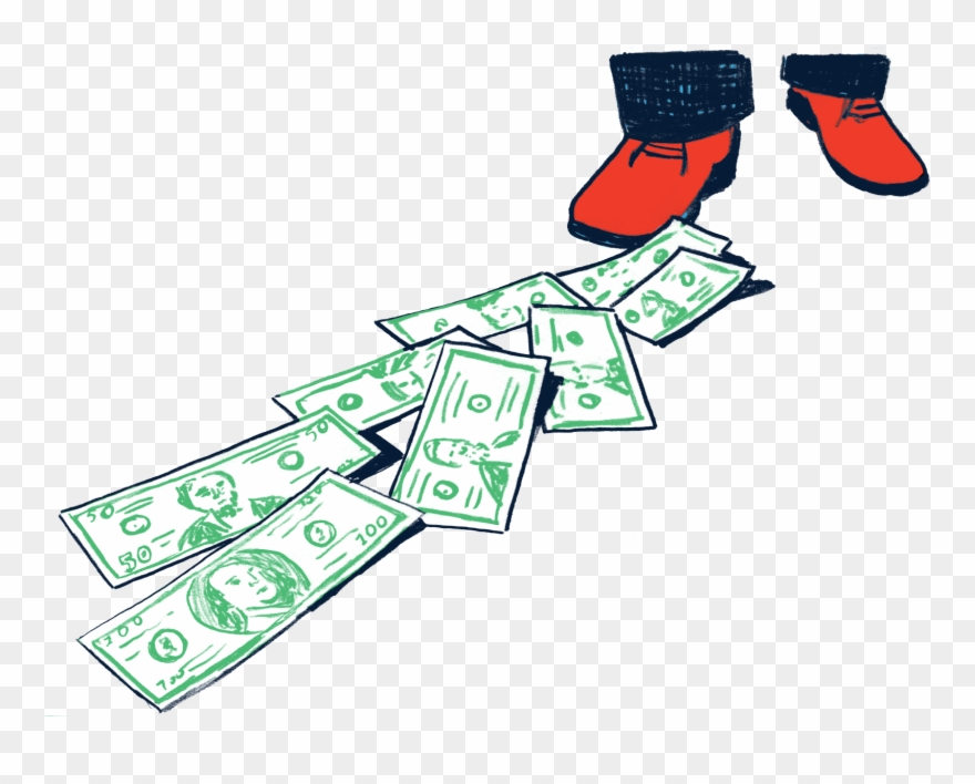 Supporting The M A - Money Trail Clipart - Png Download