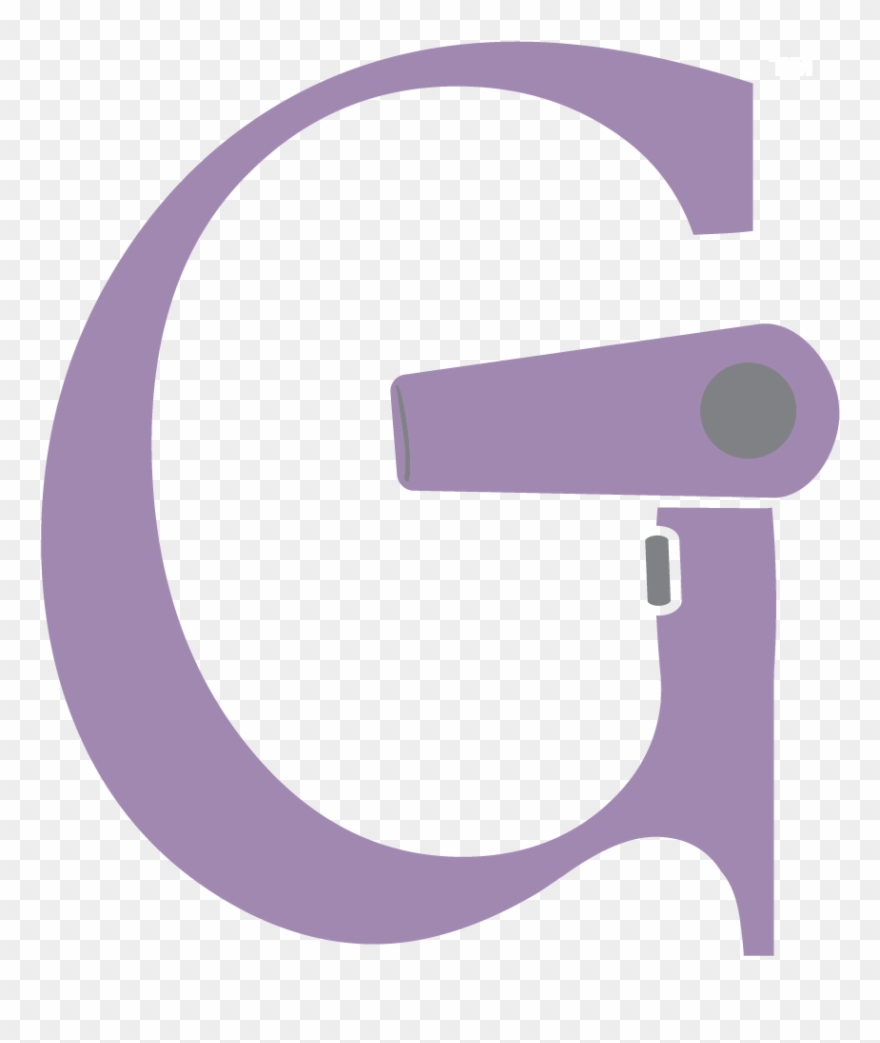 Glamtique Blow Dry Bar Salon Boutique Airbrush - Trigger Clipart