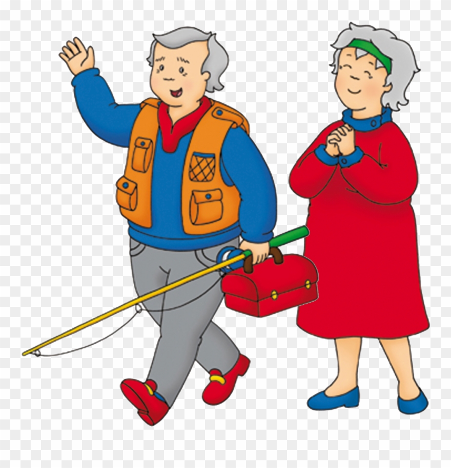 Caillou Png - Caillou Dia Dos Avós Clipart