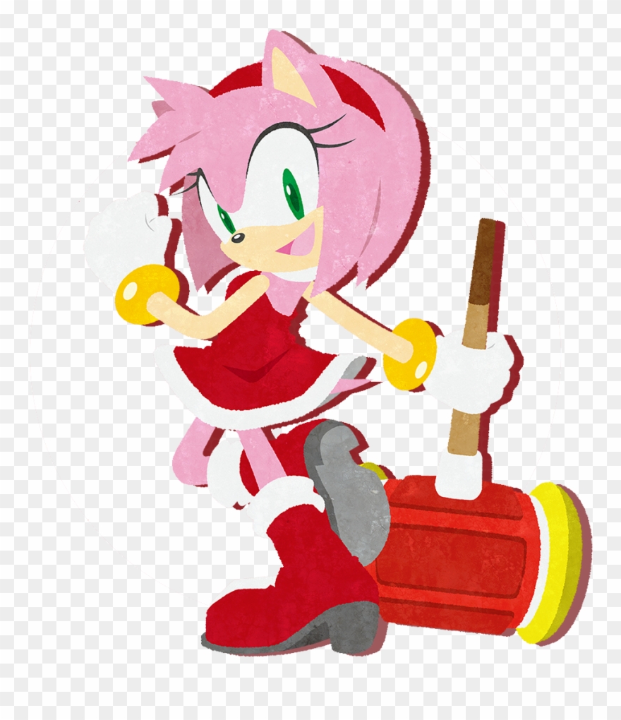 Chili Dogs, Sonic Art, Amy Rose, Equestria Girls, Sonic - Amy Sonic Kiss Clipart