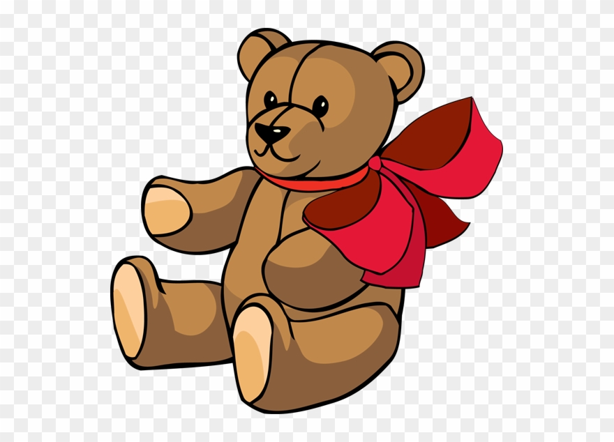 Toy And Behaviour Clipart Of Toys, Bear And Teachers - Teddy Bear - Png Download