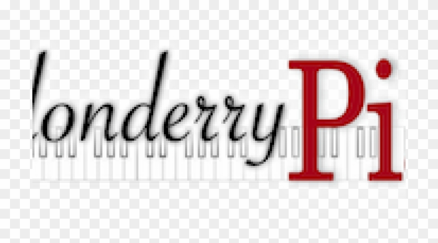 Londonderry Piano - Calligraphy Clipart