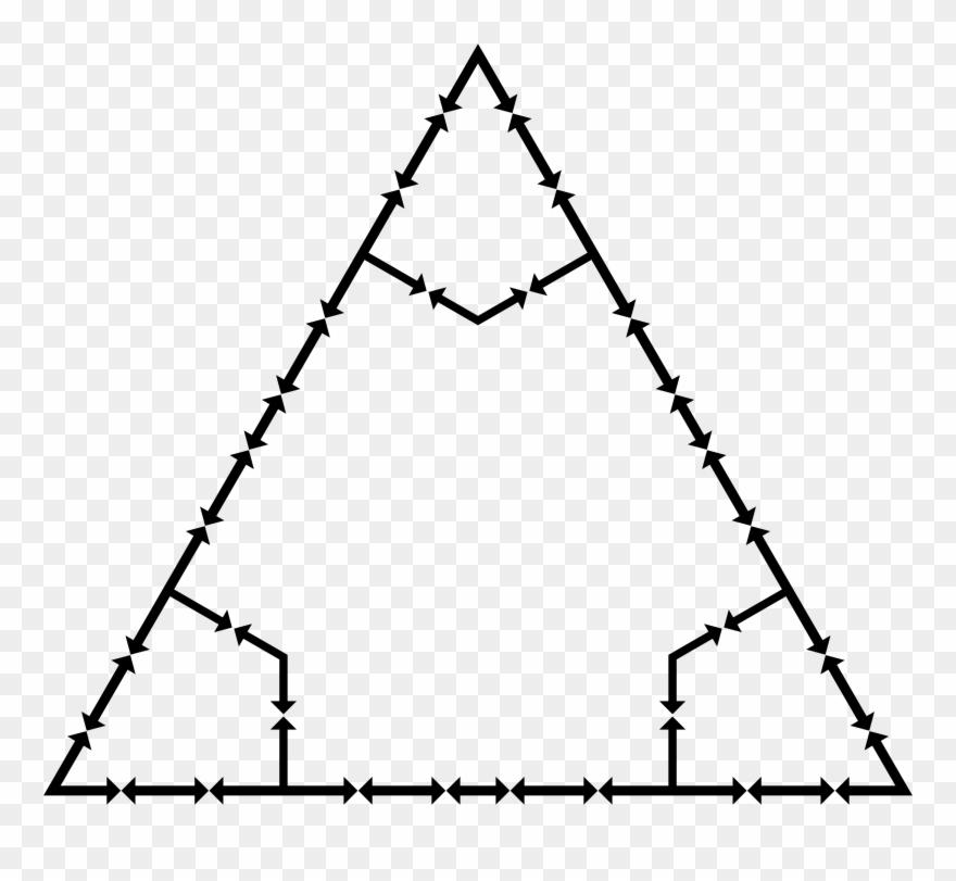 This Free Icons Png Design Of Arrows Frame 21 - Triangle Clipart