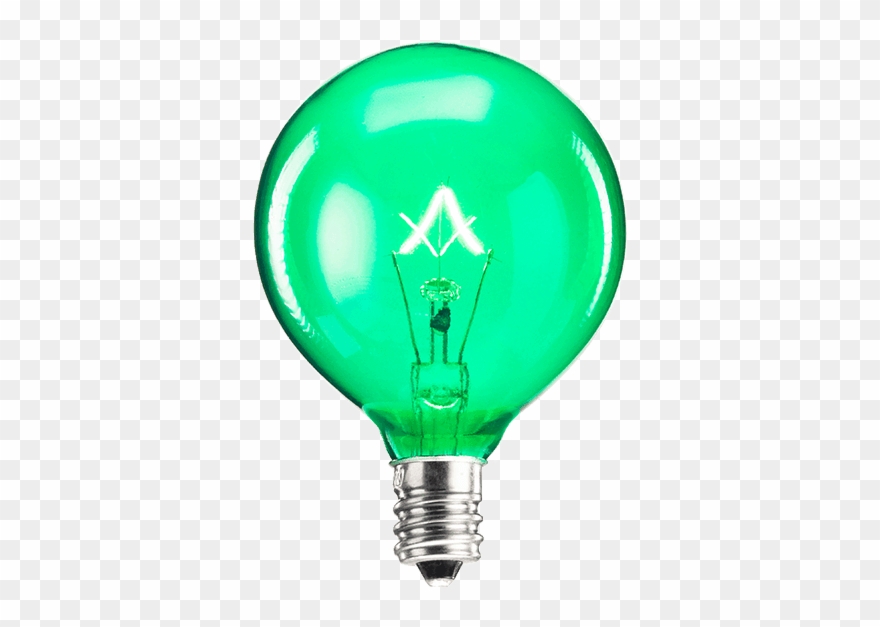 25 Watt Scentsy Light Bulb Green - Scentsy Clipart
