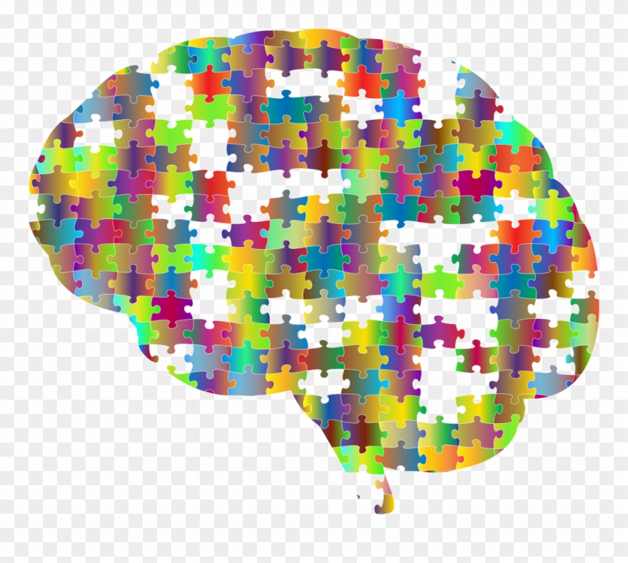 Brain As A Puzzle Clipart
