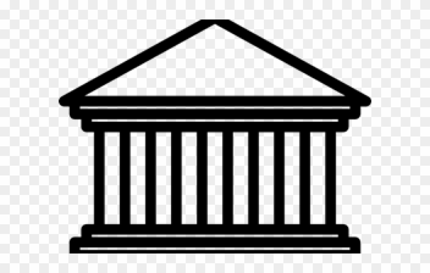 Museum Clipart Roman Building - Edificio Antiguo Png Transparent Png