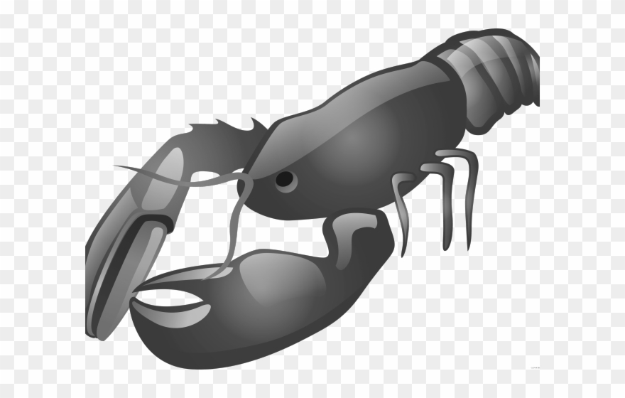 Crayfish Clipart Decapoda - Lobster Clipart Transparent Background - Png Download