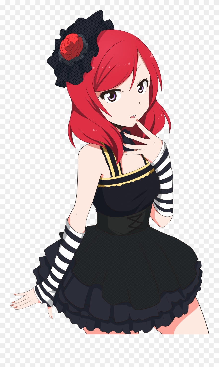 Love Live Maki Nishikino - Maki Love Live Png Clipart