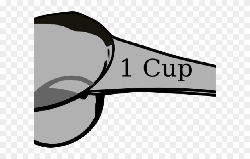 Marker Clipart Cup - 1 4 Measuring Cup Clip Art - Png Download