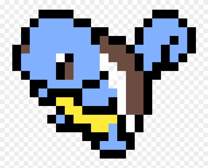 Squirtle - Squirtle Pixel Sprite Clipart