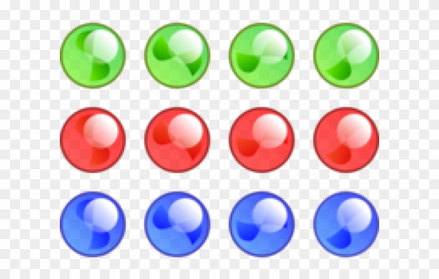 Marbles Clipart Five - Circle - Png Download