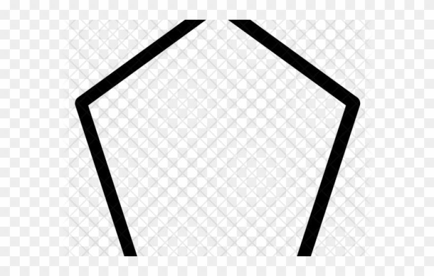 Polygon Clipart Shape Border - Chain-link Fencing - Png Download
