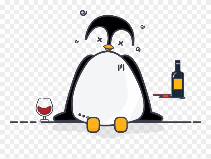 Tipsy Sensei - Adã©lie Penguin Clipart