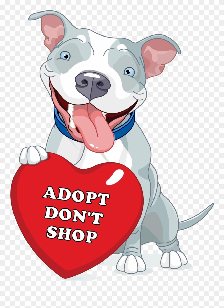 Store Logo - Valentines Pit Bull Clipart