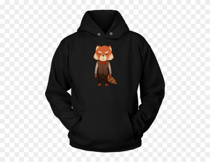 Original Red Panda Hoody - Gtr Clipart