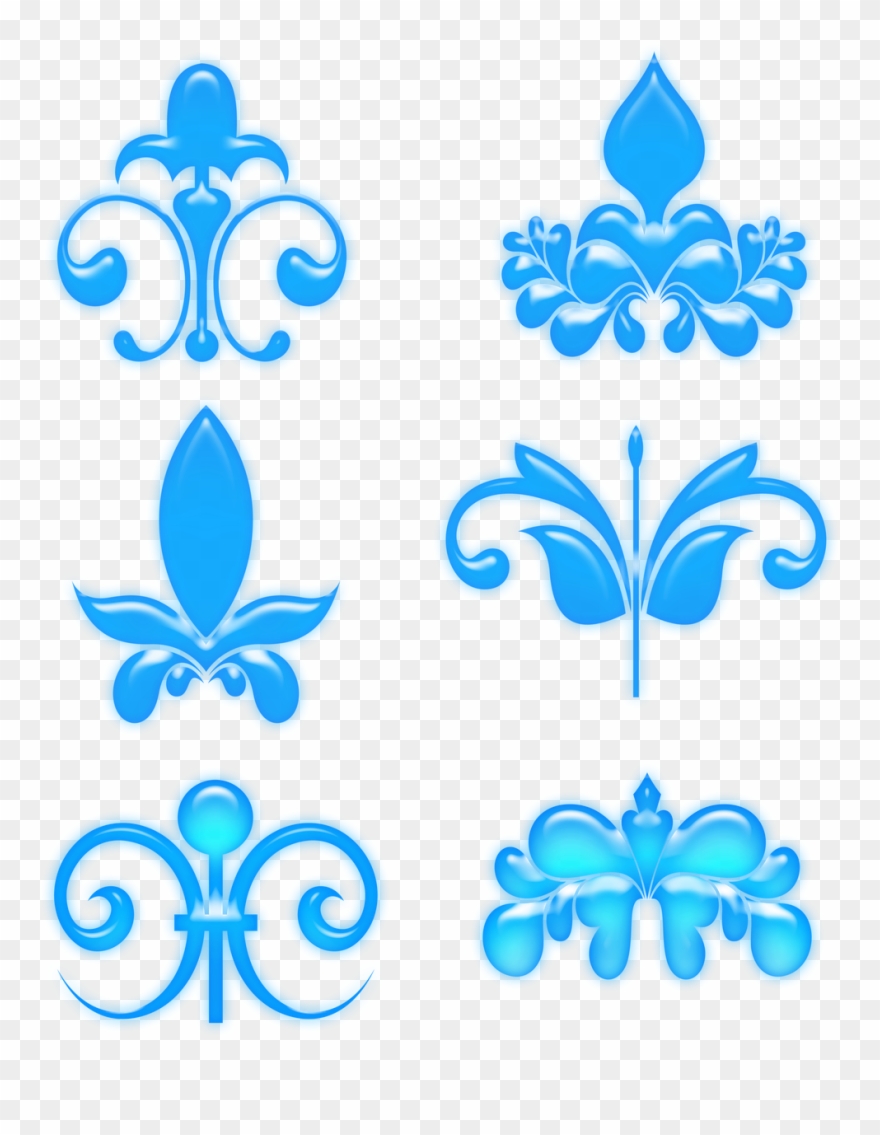 Victorian Art Deco Frame - Transparent Victorian Elegant Border Clipart