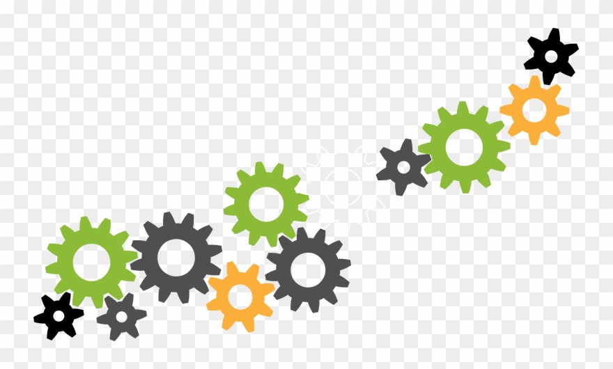 Missing A Cog - Gears Animation Clipart
