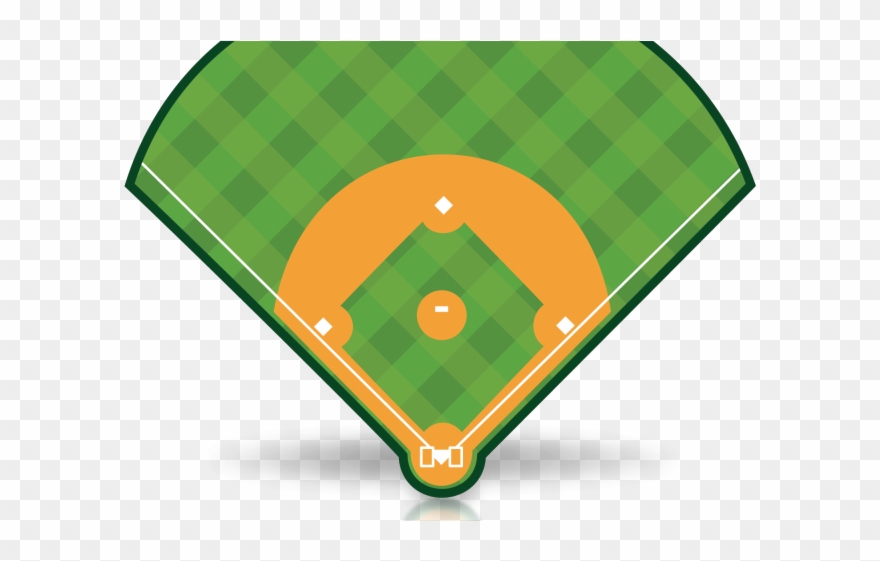 Stadium Clipart Animated - Animated Clipart Baseball Field - Png Download