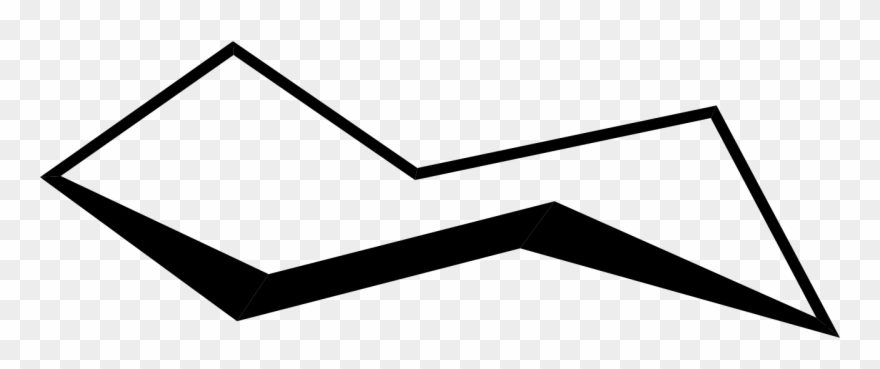Cycloheptane Chair Conformation - Chair Cycloheptane Clipart