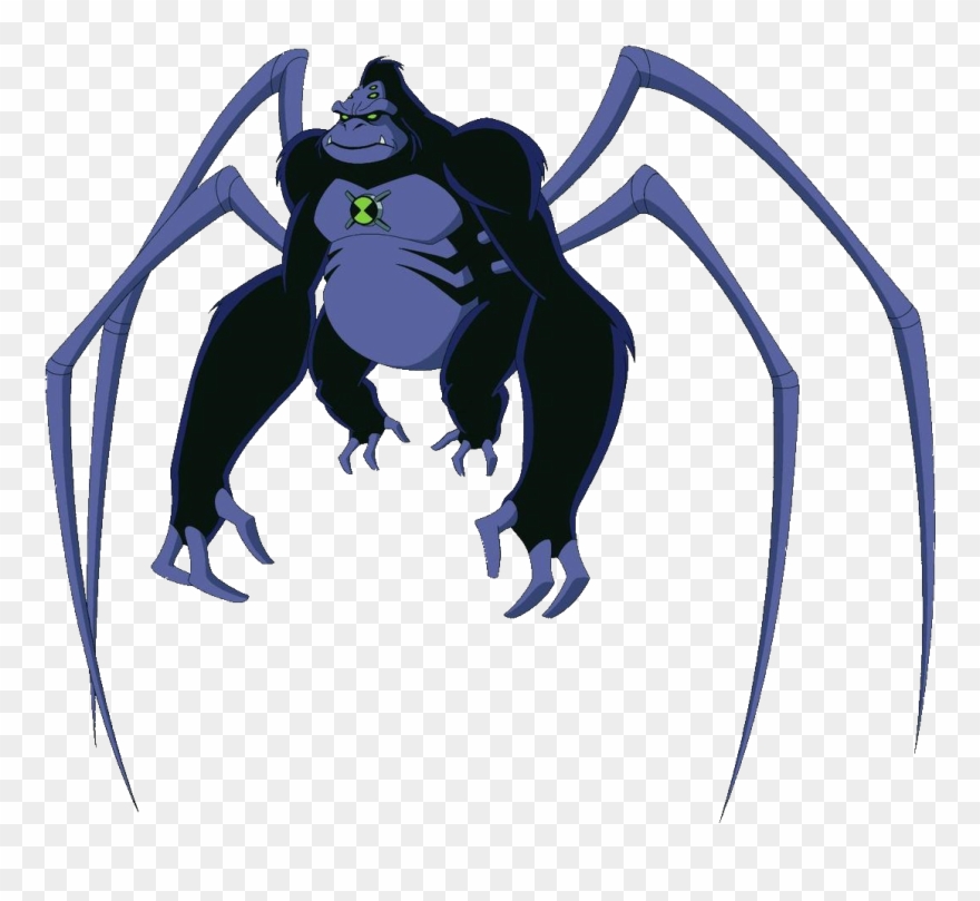 Ben 10 Planet, The Ultimate Ben 10 Resource - Ben 10 Ultimate Spider Monkey Clipart