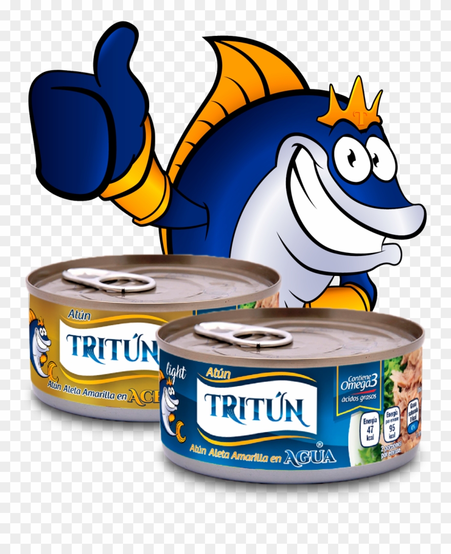 Tritún King, The Best Tuna - Cartoon Clipart